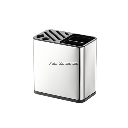 High Quality Stainless Steel Knife Tool Holder Rak Pisau 不锈钢刀架-S00-B6825 High Quality Stainless Steel Knife Tool Holder Rak Pisau 不锈钢刀架-S00-B6825