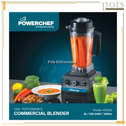 POWERCHEF 1500w Commercial Blender Mesin Pengisar Komersial 商用冰沙机J00-KE1502 POWERCHEF 1500w Commercial Blender Mesin Pengisar Komersial 商用冰沙机J00-KE1502