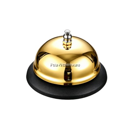Stainless Steel Silver/Gold Call Bell Service Bell Restaurant Call Bell Loceng Panggilan Keluli Tahan Karat 桌铃B2304