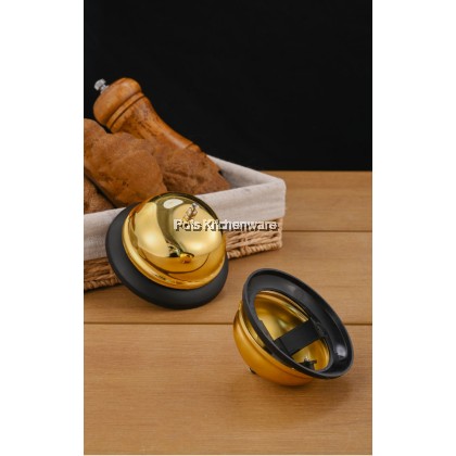 Stainless Steel Silver/Gold Call Bell Service Bell Restaurant Call Bell Loceng Panggilan Keluli Tahan Karat 桌铃B2304
