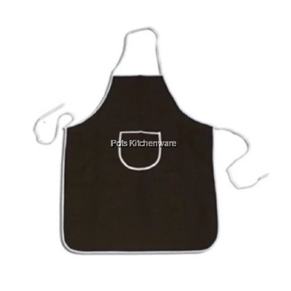 HOMELINE Stylish Single Pocket Cotton Apron Kitchen Cooking Baking 棉质围裙 Apron Apron Kapas L0210 HOMELINE Stylish Single Pocket Cotton Apron Kitchen Cooking Baking 棉质围裙 Apron Apron Kapas L0210