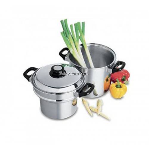 Zebra Stainless Steel SUS304 20cm Double Boiler Steaming Pot 173320