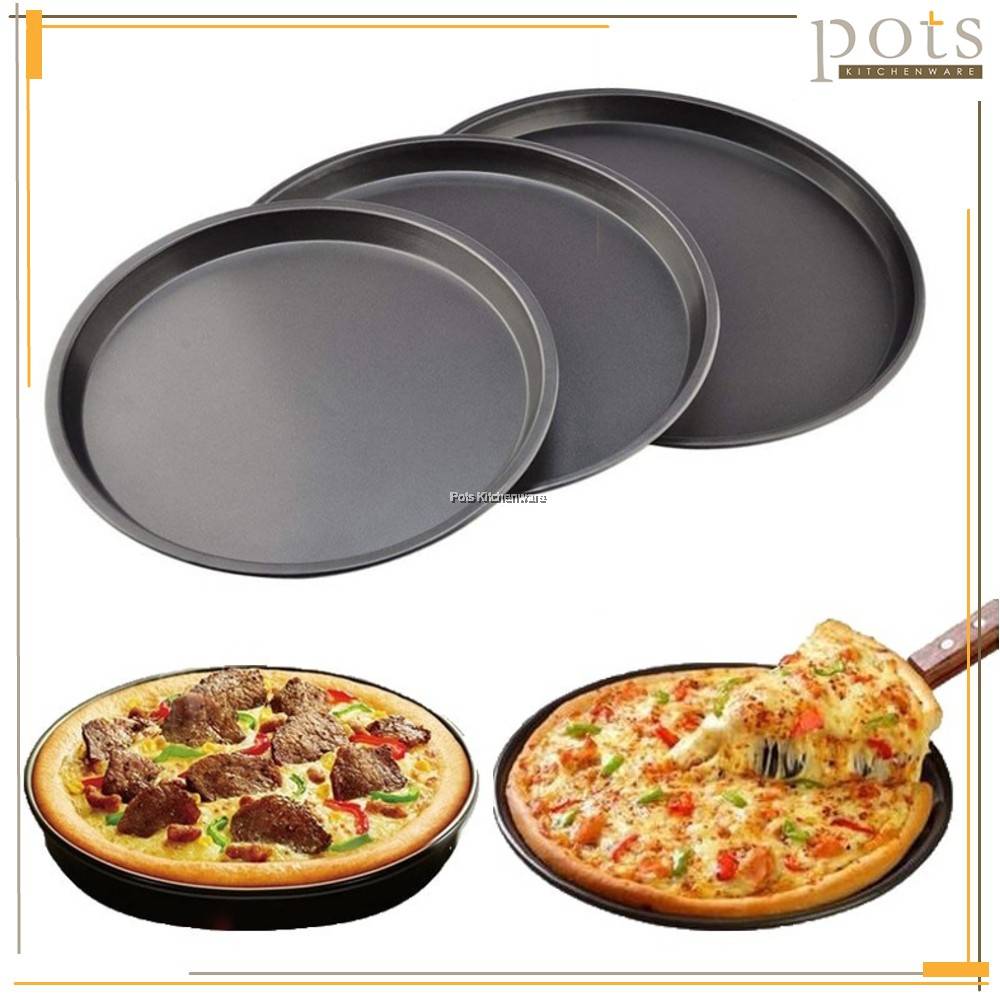 Non Stick Round Cake Mold Pizza Baking Pan Loyang Pizza 披萨烤盘圆形烤