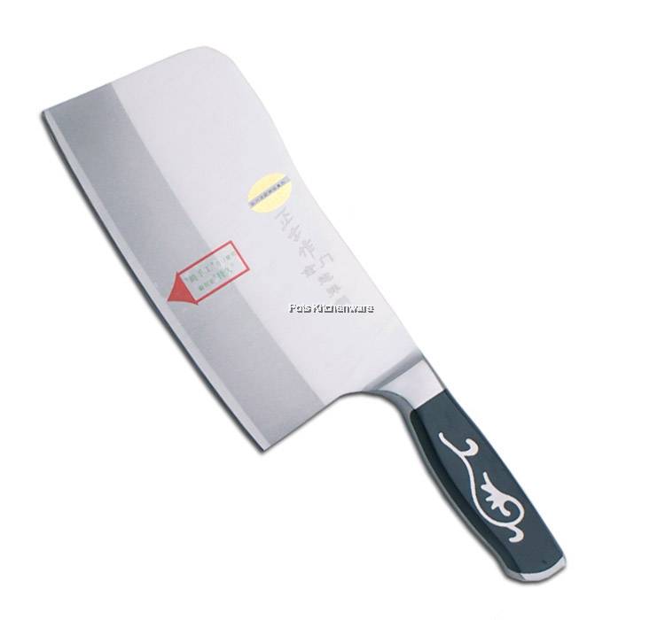 RiteNife Stainless Steel Chinese Cleaver Chopping Knife Pisau Pemotong