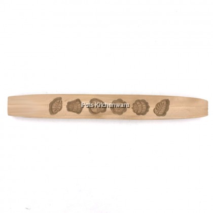 5 Holes 6 Holes Wooden Mould Traditional Cookies Kuih Bangkit Mould 孔木模 番婆饼 木薯饼 Biscuit Bangkit - BB115M