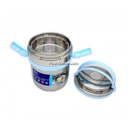 1400ml Toffi Stainless Steel 18.8/SUS304 Thermal Soup Carrier Take Away Thermos Lunch Box Bekas Makanan Tahan Panas 保温餐盒汤锅 - K3914 