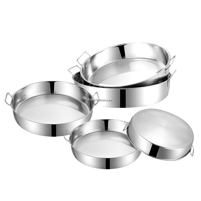 Toffi Stainless Steel Round Baking Dish Baking Tray Cake Mould Acuan Loyang Kek Bulat Steel K0120M
