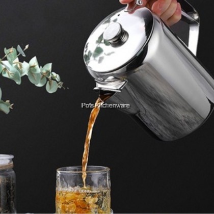 Toffi Stainless Steel Coffee Pot Teapot Teko Besi Cerek Teh Kopi 不锈钢茶壶咖啡壶水壶 - B1100 Toffi Stainless Steel Coffee Pot Teapot Teko Besi Cerek Teh Kopi 不锈钢茶壶咖啡壶水壶 - B1100