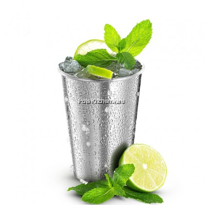 Toffi 500ml Stainless Steel Cup Metal Cup Pint Cup Camping cup Cawan Gelas Besi 不锈钢杯子 - D5150