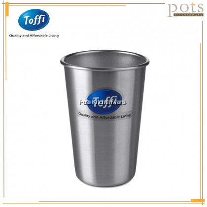 Toffi 500ml Stainless Steel Cup Metal Cup Pint Cup Camping cup Cawan Gelas Besi 不锈钢杯子 - D5150