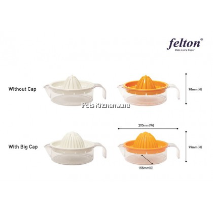 Felton Orange Juice Squeezer Lemon Presser Manual Citrus Juicer Pemerah Jus Oren Lemon - 2156