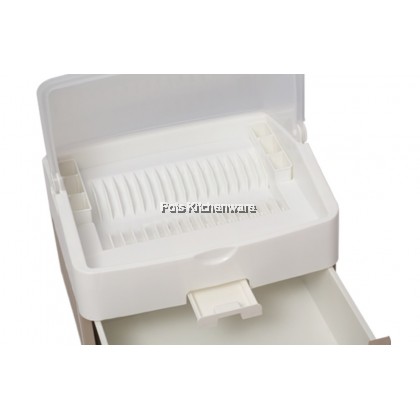 Century Dish Drainer with Cover Drawer Dish Drying Rack Storage Rak Dapur Rak Pinggan Penutup 盘碗收纳橱柜 - 6880/0 Century Dish Drainer with Cover Drawer Dish Drying Rack Storage Rak Dapur Rak Pinggan Penutup 盘碗收纳橱柜 - 6880/0