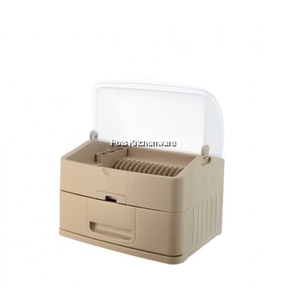 Century Dish Drainer with Cover Drawer Dish Drying Rack Storage Rak Dapur Rak Pinggan Penutup 盘碗收纳橱柜 - 6880/0 Century Dish Drainer with Cover Drawer Dish Drying Rack Storage Rak Dapur Rak Pinggan Penutup 盘碗收纳橱柜 - 6880/0