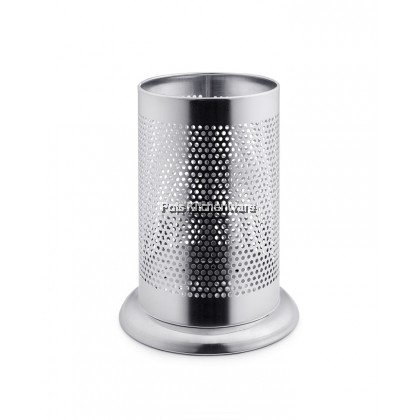 Stainless Steel Perforated Cutlery Holder Kitchen Utensil Chopsticks Fork Spoon Drainer Bekas Sudu Garpu - B6810