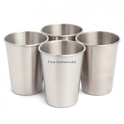 Toffi Stainless Steel Tumbler Camping Cup Glass Gelas Cawan Besi 不锈钢杯子水杯 (270ml/330ml) - D5120M Toffi Stainless Steel Tumbler Camping Cup Glass Gelas Cawan Besi 不锈钢杯子水杯 (270ml/330ml) - D5120M