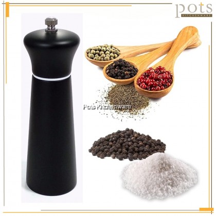 Rubber Wood Black Pepper Spice Mill Manual Grinder Pengisar Lada Hitam Rempah - B3245 Rubber Wood Black Pepper Spice Mill Manual Grinder Pengisar Lada Hitam Rempah - B3245