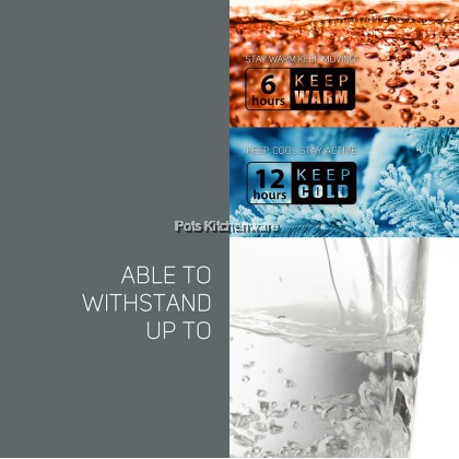 Relax 500ml Keep Warm Stainless Steel 18.8/SUS304 Thermal Office Mug Thermos Cup Cawan Termos Tahan Panas 保温杯 - D1144