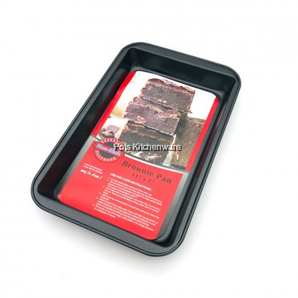 Non Stick Baking Oblong Cake Pan Roast Pan Brownie Pan Acuan Loyang Kek Brownies Segi Empat - 4012BW109M