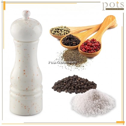 6inch Ceramic Salt Pepper Manual Mill Grinder Pengisar Lada Garam - B3656