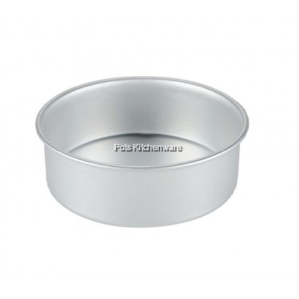 Aluminium Round Fix Base Cake Tin Cake Mold Mould Loyang Kek Bulat Acuan Bulat - AL408