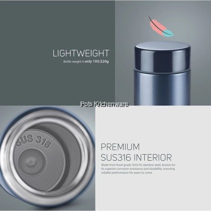 Relax 250ml/330ml  SUS316 Stainless Steel Thermal Flask Thermos Bottle Botol Air Tahan Panas Sejuk 保温瓶保温壶 - D2125