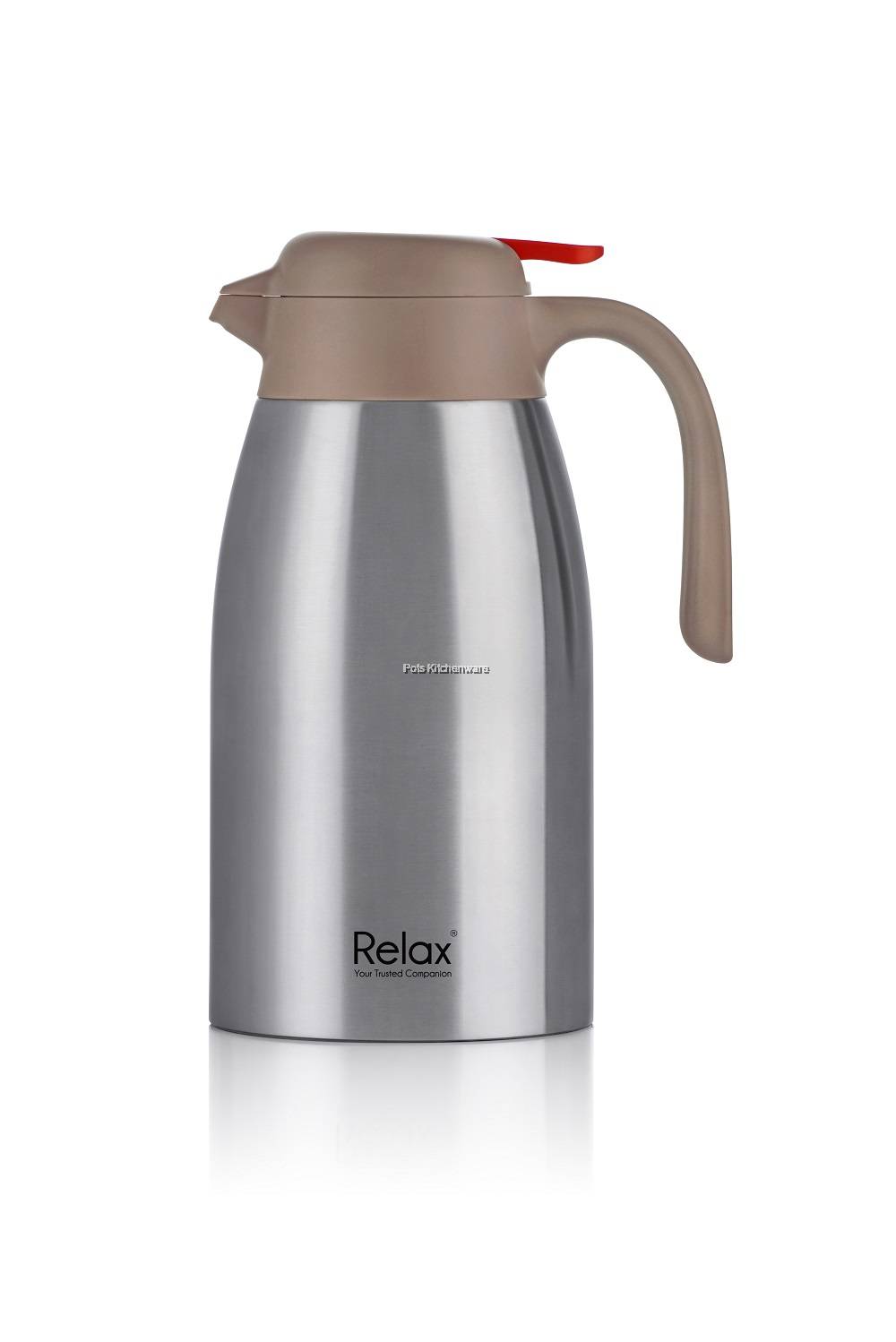 Relax SUS304 Stainless Steel Thermal Jug Thermos Carafe Keep Warm Cold