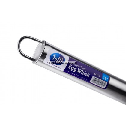 Toffi Large Size Stainless Steel Hand Whisk Egg Whisk Beater Stirrer 手动打蛋器 - K4100L